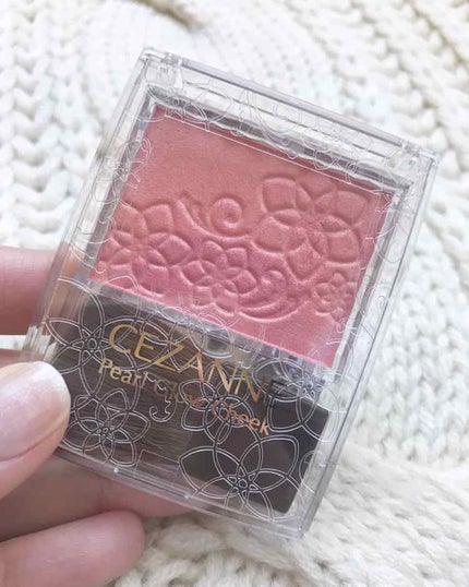 パールグロウチーク/CEZANNE/パウダーチークを使ったクチコミ(1枚目)