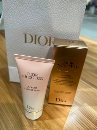 プレステージ ラ クレーム マン ド ローズ/Dior/ハンドクリームを使ったクチコミ（1枚目）