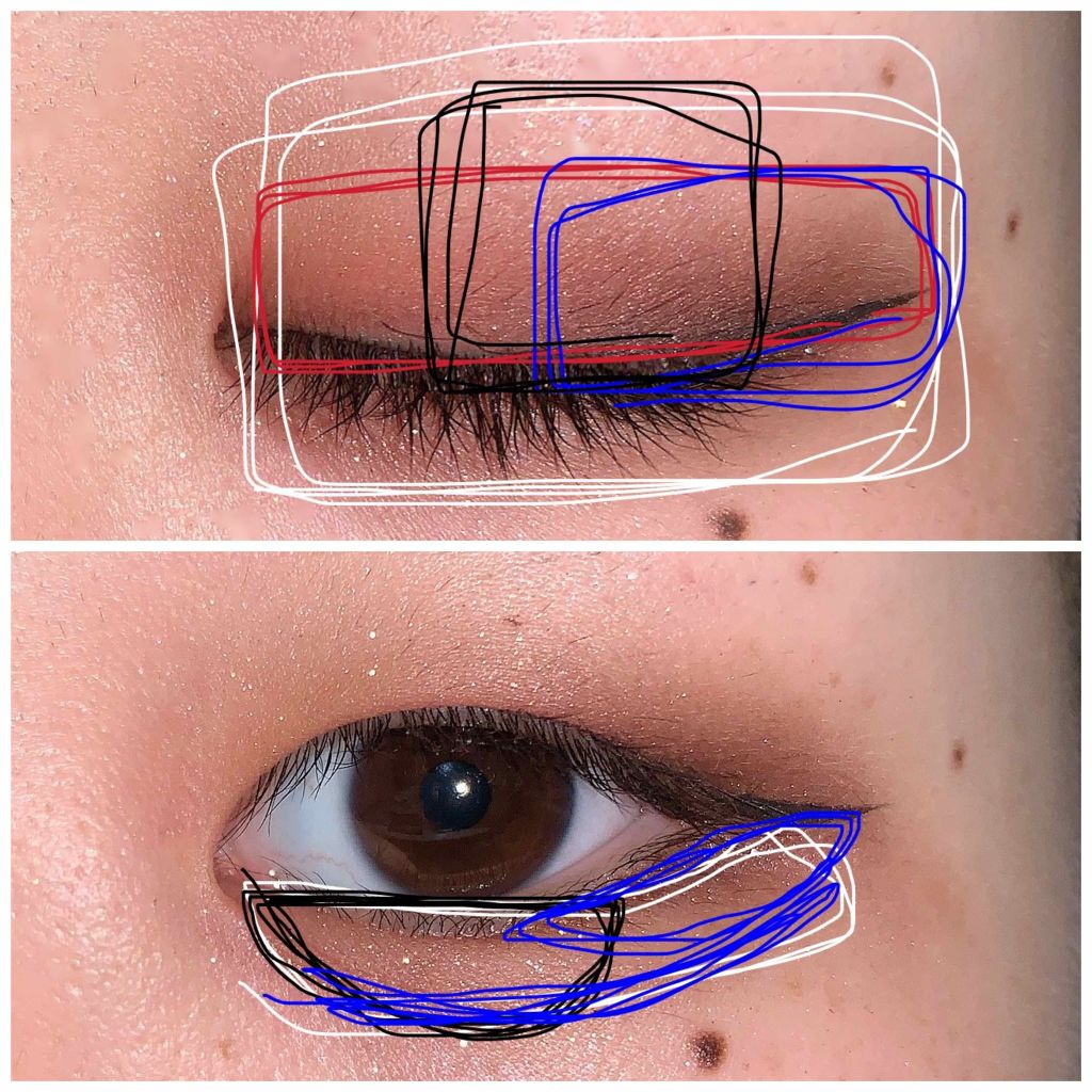 プレイカラー アイシャドウ/ETUDE/アイシャドウパレットを使ったクチコミ（3枚目）