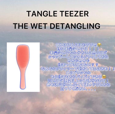 タングルティーザー ザ・アルティメットディタングラー/TANGLE TEEZER/ヘアブラシを使ったクチコミ（2枚目）