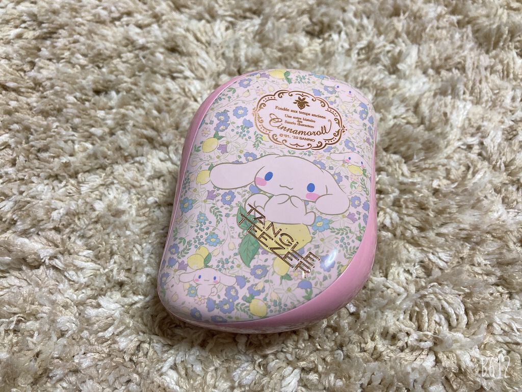 コンパクトスタイラー シナモロール／メゾン・ド・レモン/TANGLE TEEZER/ヘアブラシを使ったクチコミ（1枚目）