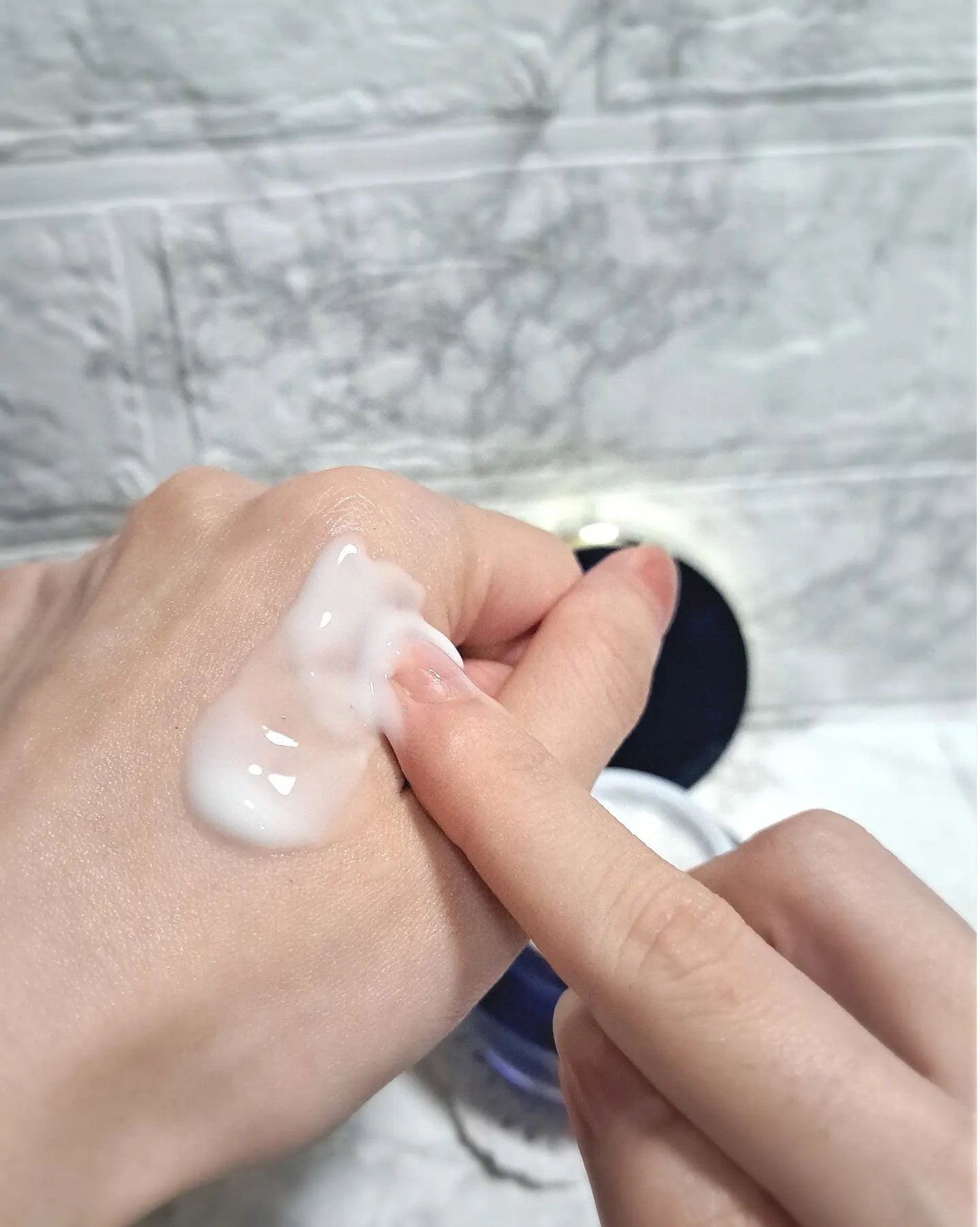 リンクル&ホワイト オールインワンクリーム/ODELIA/オールインワン化粧品を使ったクチコミ(5枚目)