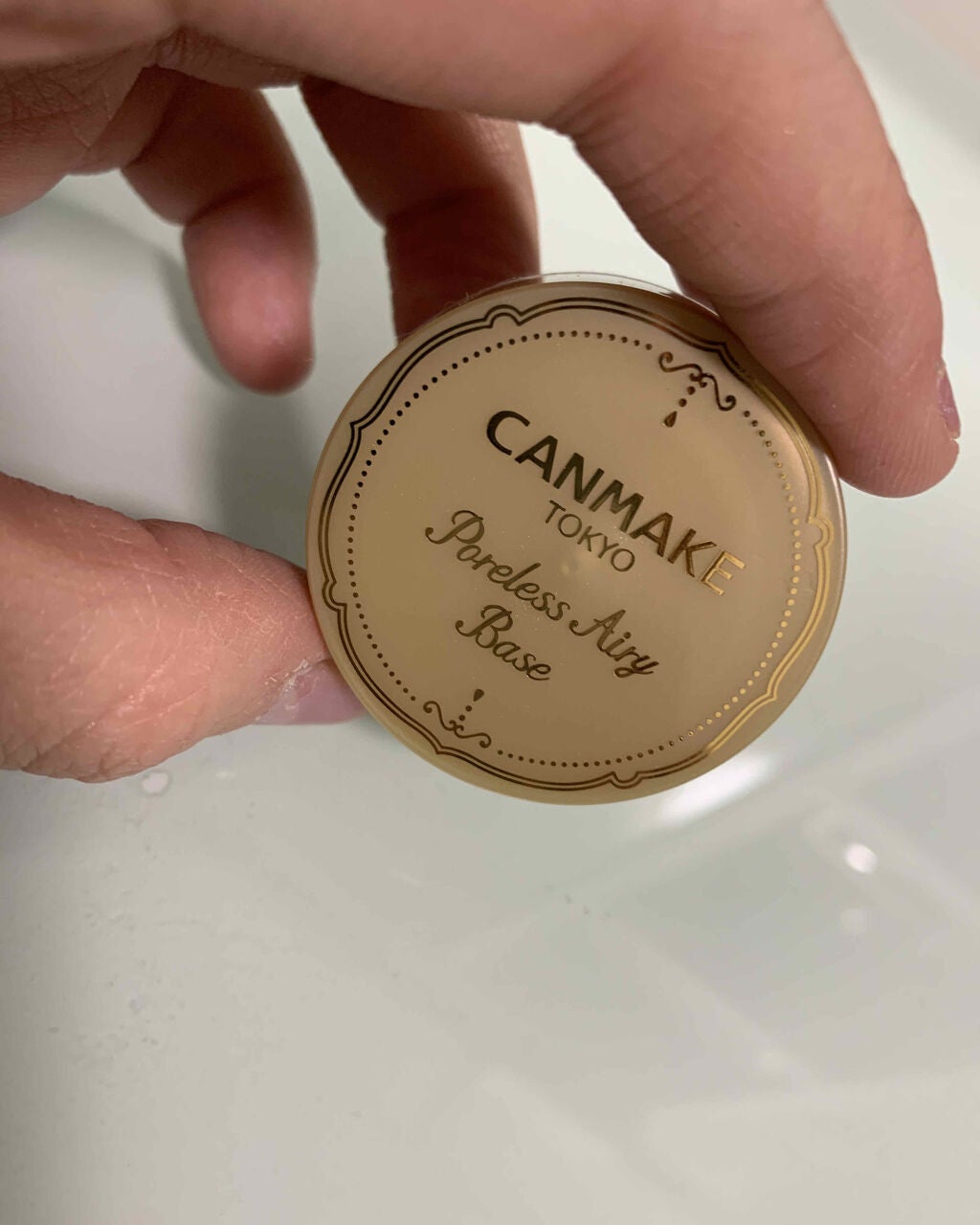 ポアレスエアリーベース/キャンメイク/化粧下地を使ったクチコミ(1枚目)