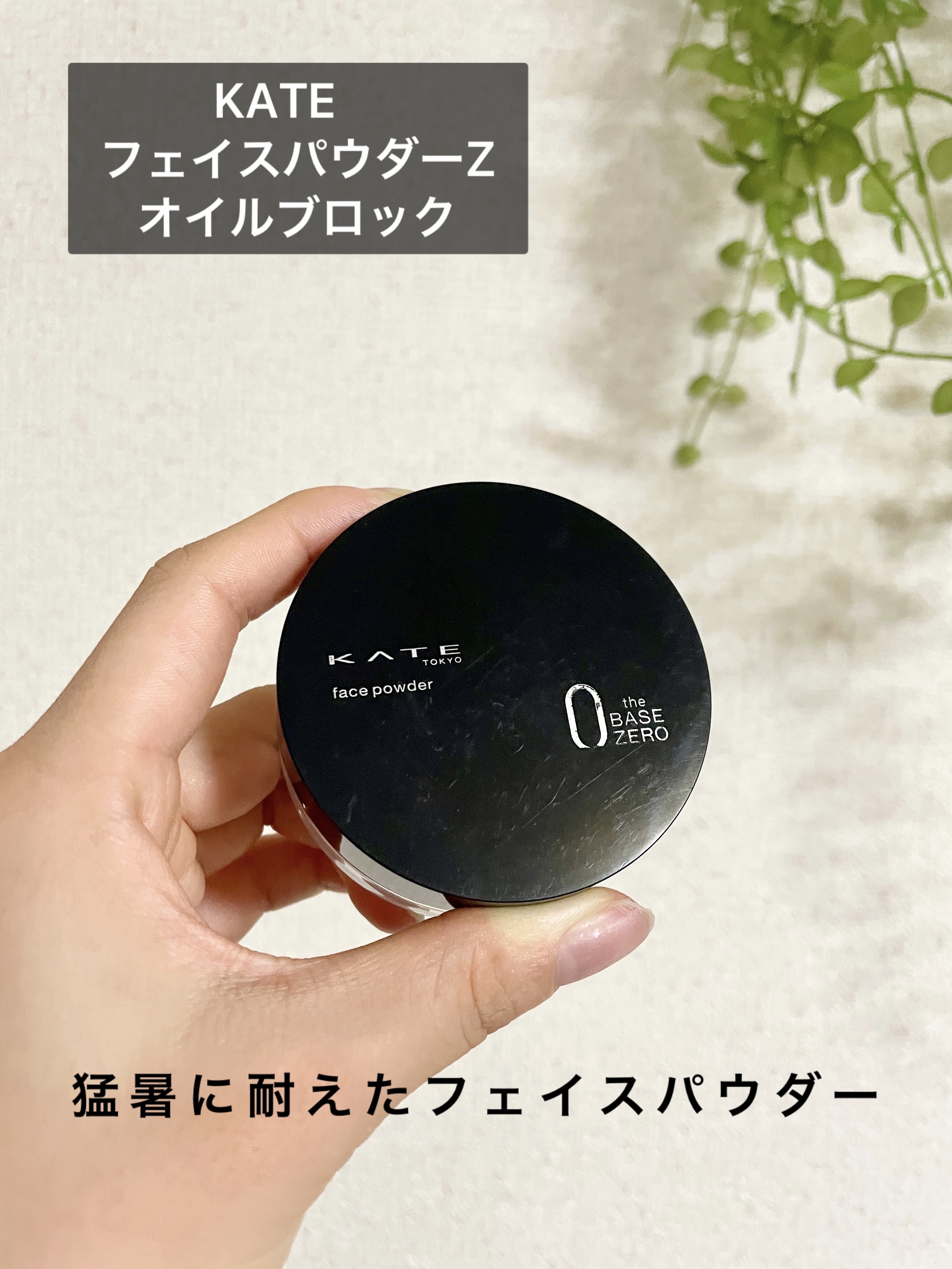ケイト フェイスパウダーZ(オイルブロック)/KATE/ルースパウダーを使ったクチコミ（1枚目）