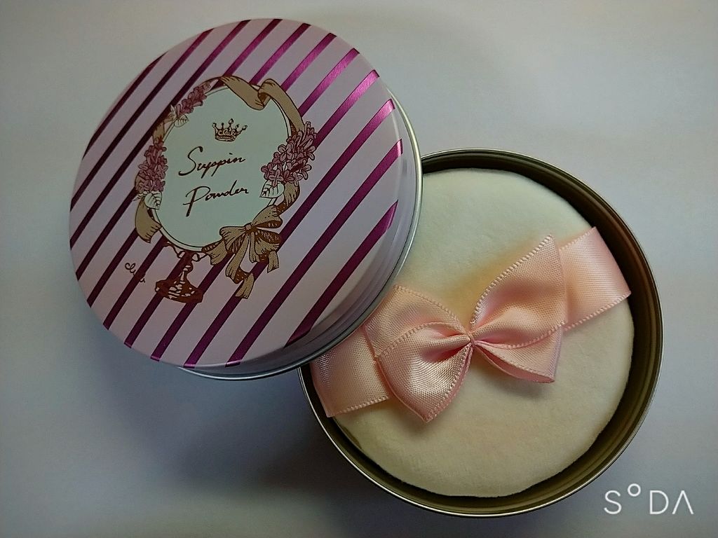 すっぴんパウダー ガーデンライラックの香り/クラブ/プレストパウダーを使ったクチコミ（3枚目）