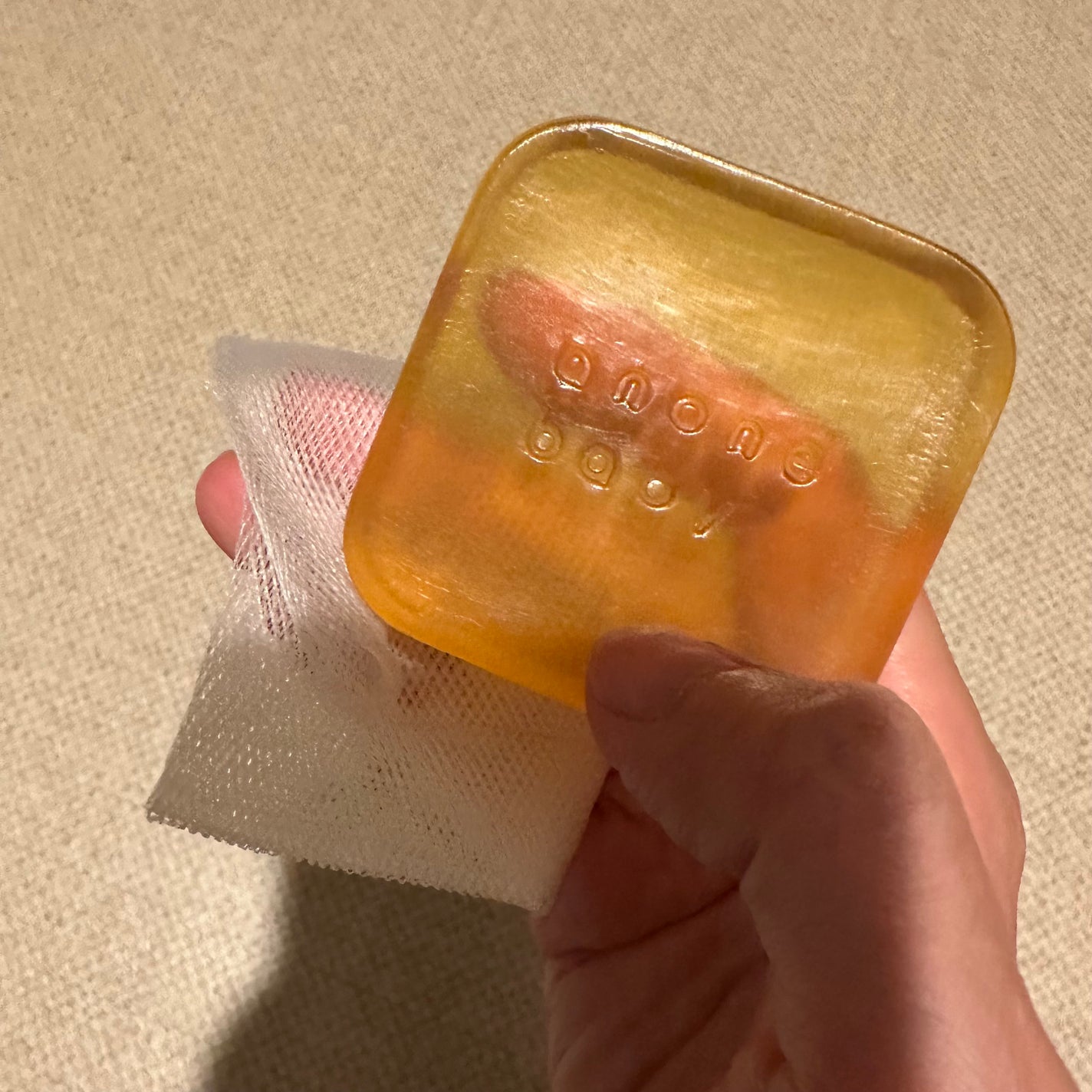 モイストヴェールソープ/anone baby/ボディ石鹸を使ったクチコミ(2枚目)