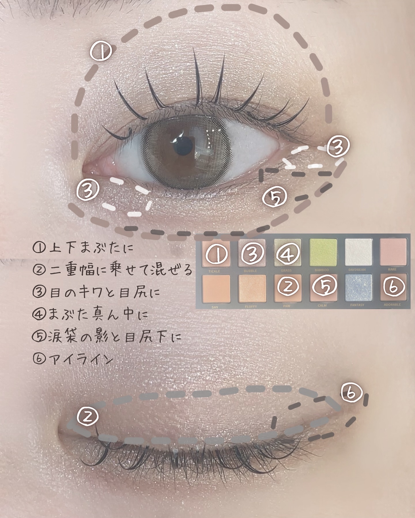 エクスプローラ12色 動物アイシャドウパレット/PERFECT DIARY/アイシャドウパレットを使ったクチコミ（2枚目）