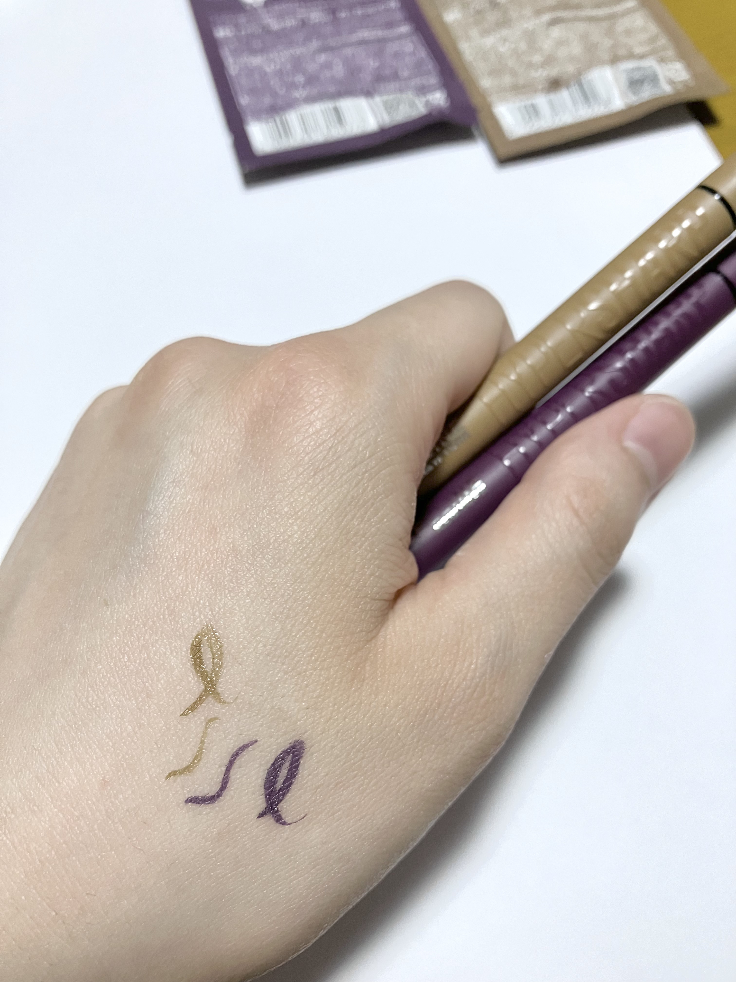 ウルトラカラー アイライナー/MAYBELLINE NEW YORK/リキッドアイライナーを使ったクチコミ（3枚目）