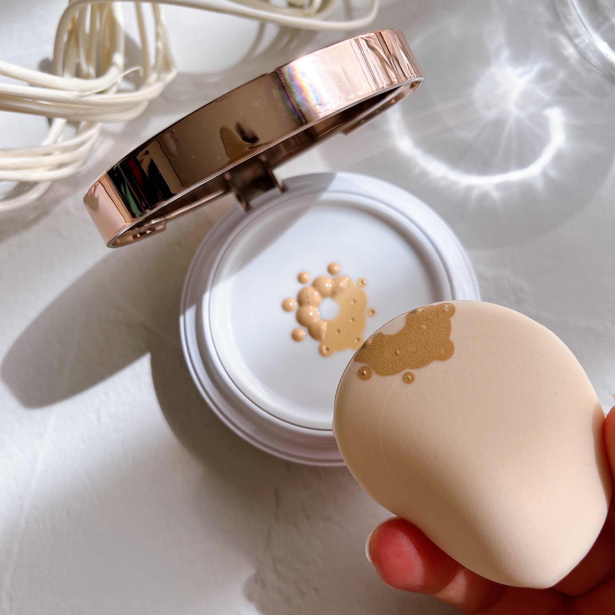 ナデシコファンデーションSP/NADECICO/クッションファンデーションを使ったクチコミ（3枚目）