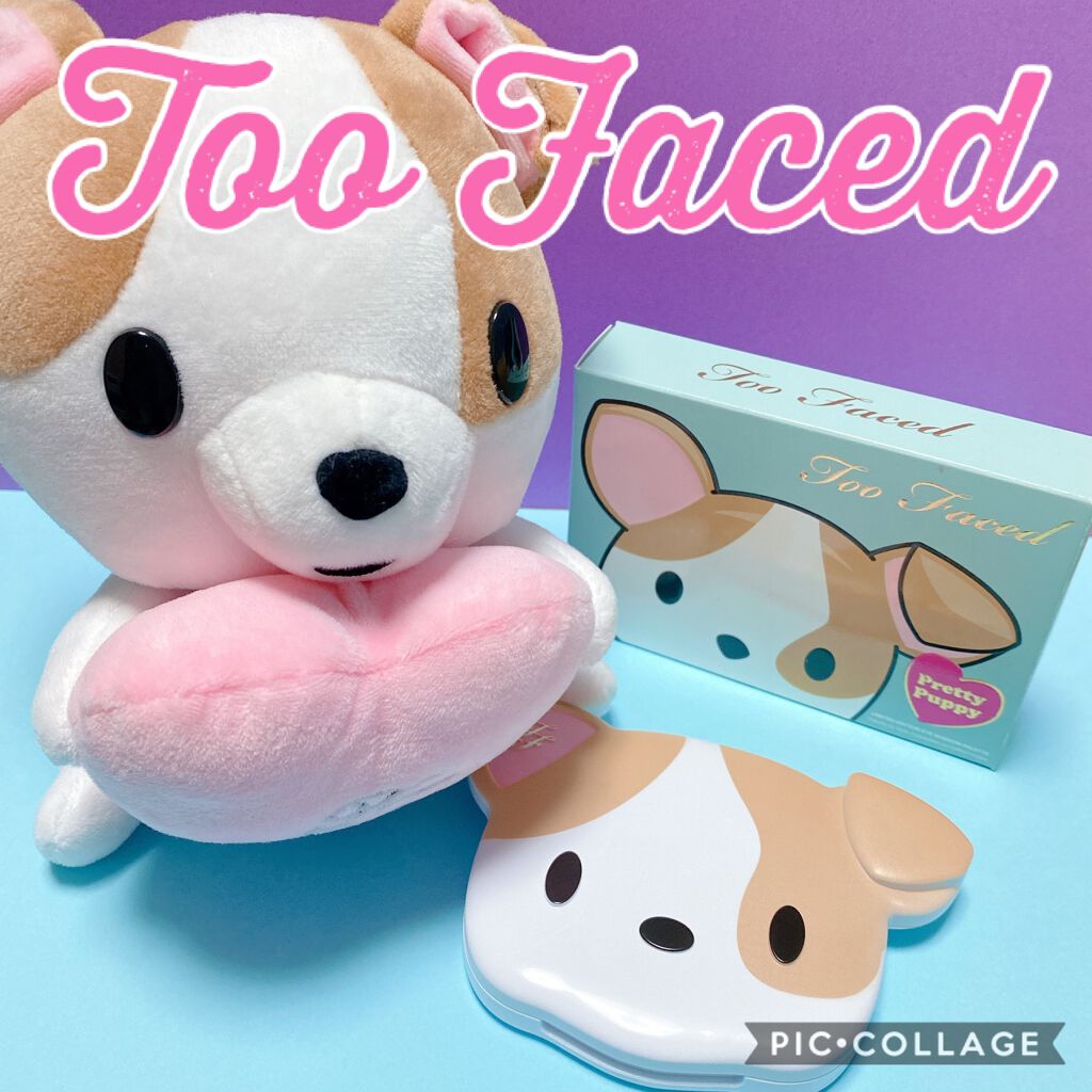 クローバー プリティ パピー ミニ アイシャドウ パレット /Too Faced/アイシャドウパレットを使ったクチコミ（1枚目）