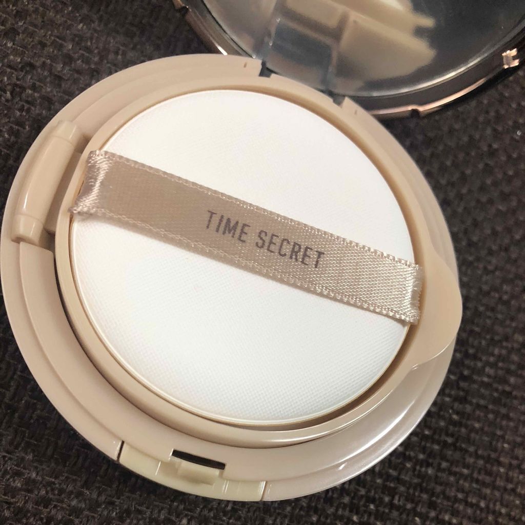 タイムシークレット ミネラルリキッドクッション /TIME SECRET/クッションファンデーションを使ったクチコミ（3枚目）