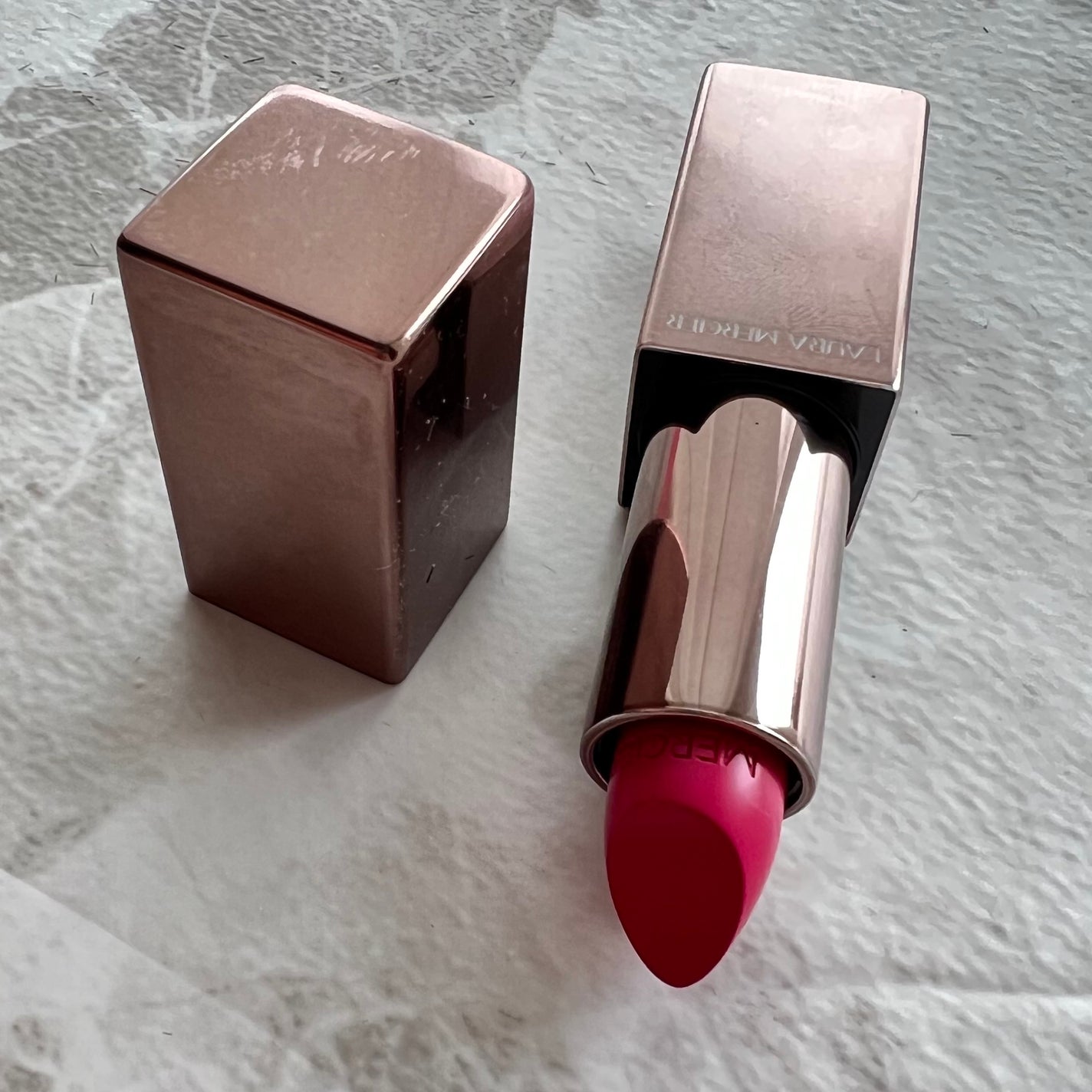 ルージュ エッセンシャル シルキー クリーム リップスティック/ローラ メルシエ/口紅を使ったクチコミ(1枚目)