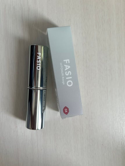 ヒトヌリ ルージュ/FASIO/口紅を使ったクチコミ(4枚目)