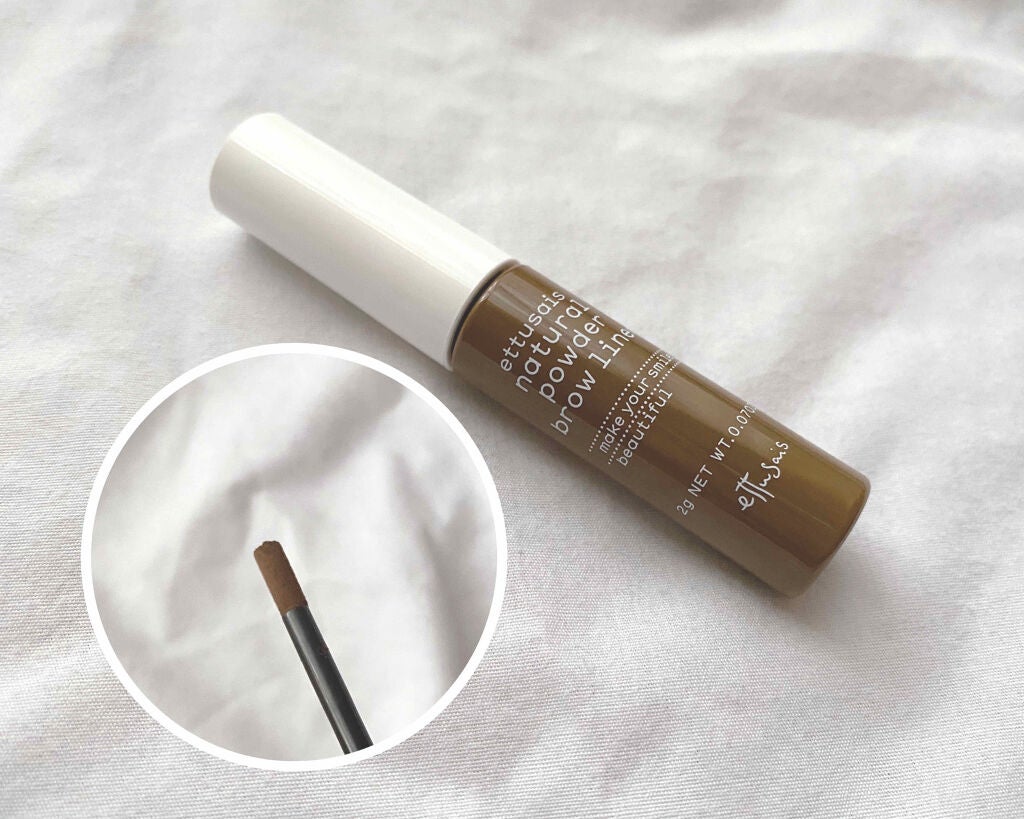 チップオン アイブロー/ettusais/パウダーアイブロウを使ったクチコミ(3枚目)