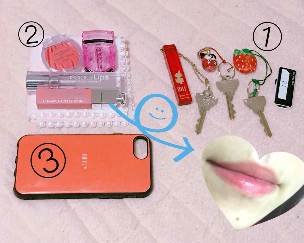 【旧】ディオール アディクト リップ ティント/Dior/リップグロスを使ったクチコミ（1枚目）