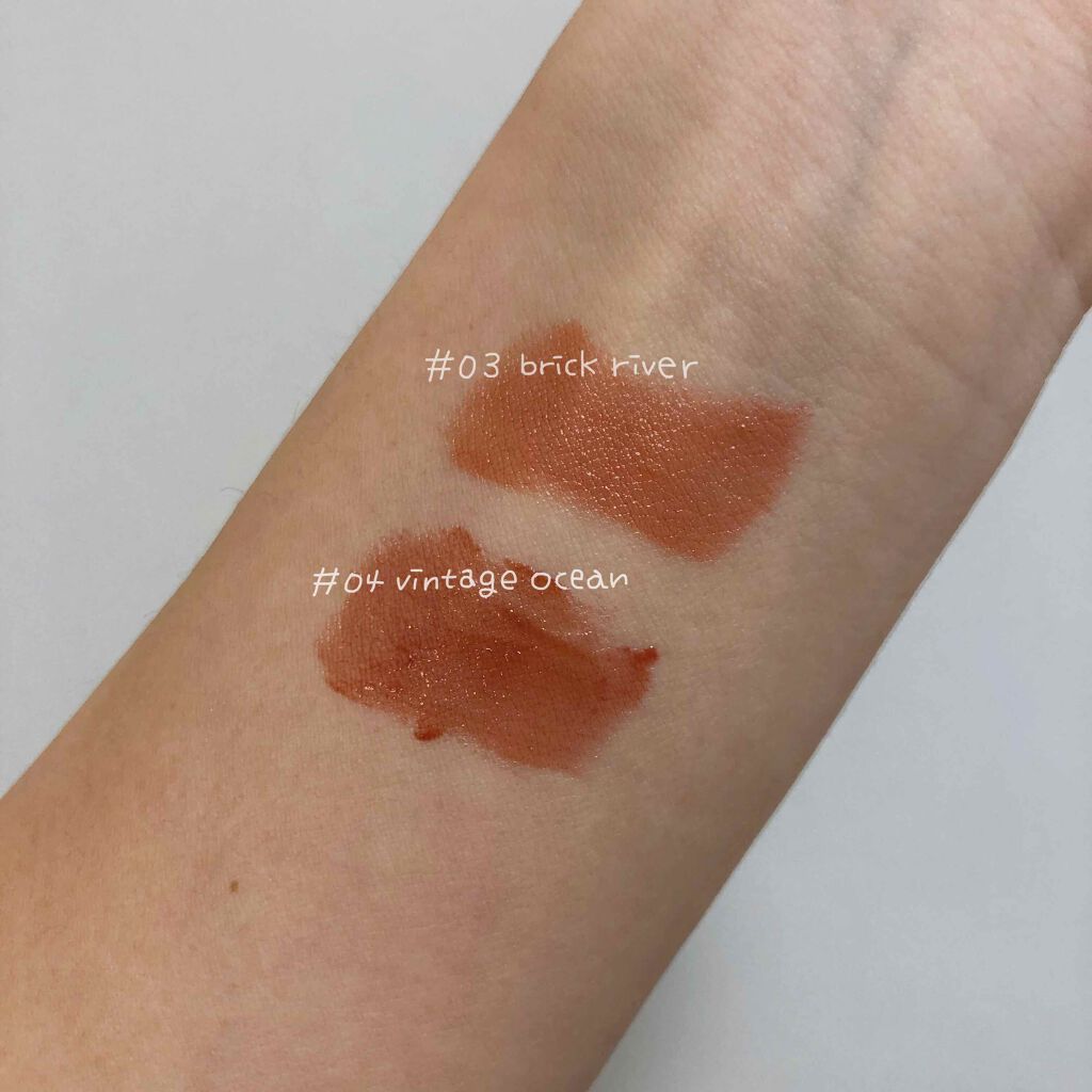 グラスティングウォーターティント/rom&nd/リップティントを使ったクチコミ（2枚目）