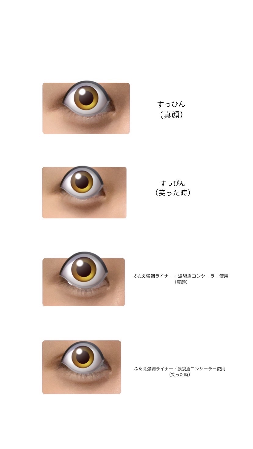 描くアイゾーンコンシーラー/CEZANNE/ペンシルコンシーラーを使ったクチコミ（3枚目）