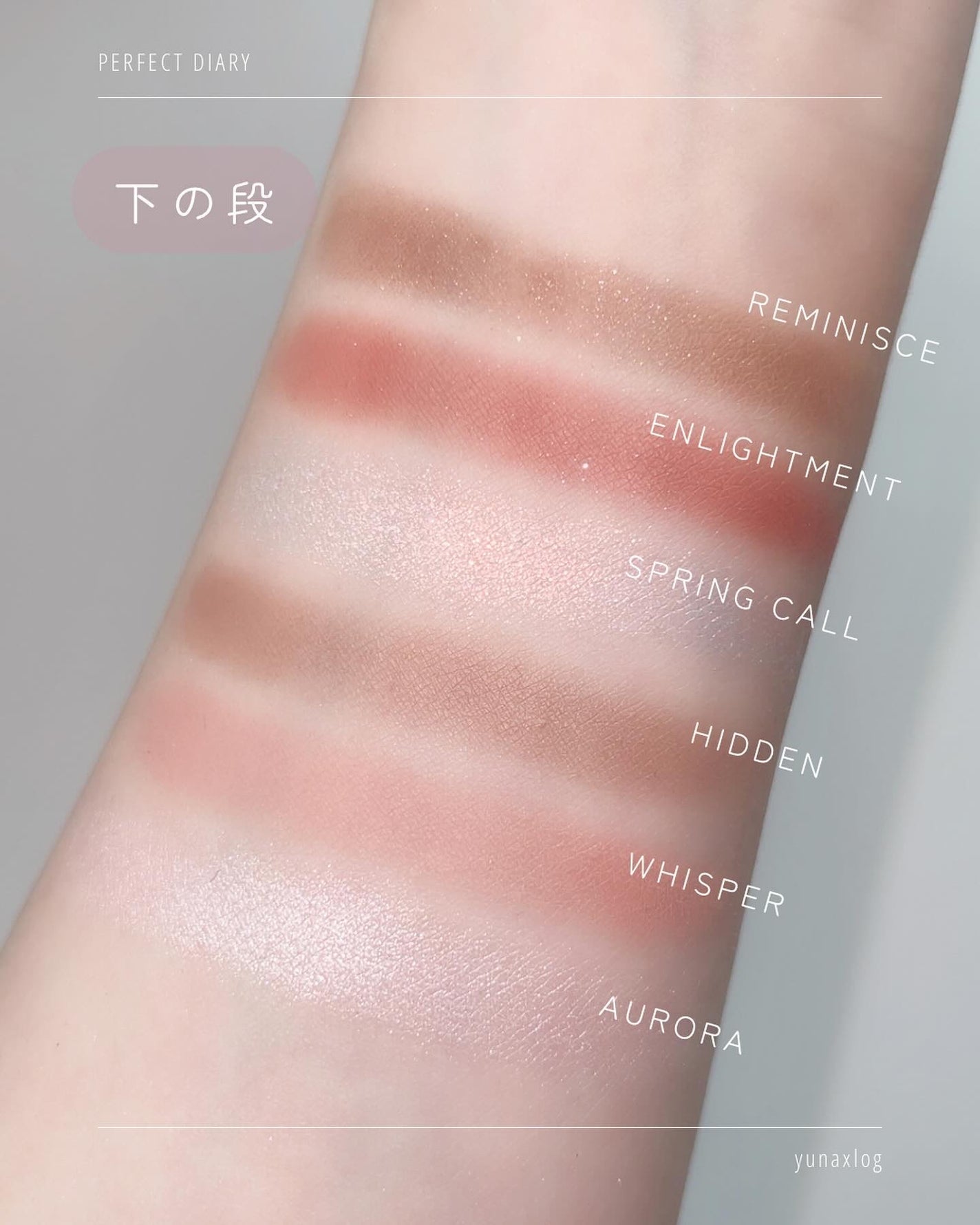 エクスプローラ12色 動物アイシャドウパレット/PERFECT DIARY/アイシャドウパレットを使ったクチコミ(6枚目)