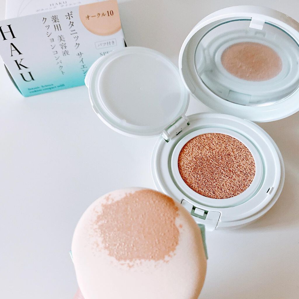 ボタニック サイエンス 薬用 美容液クッションコンパクト/HAKU/クッションファンデーションを使ったクチコミ（3枚目）