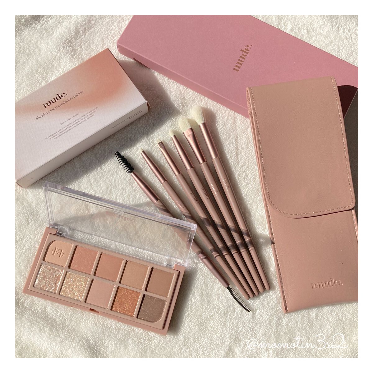 MDショールモーメント アイシャドウパレット/mude/アイシャドウパレットを使ったクチコミ(1枚目)