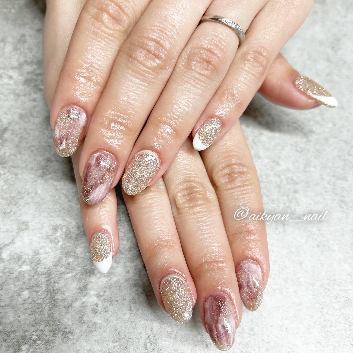 クリスタルフラッシュ/ネイル工房/ジェルネイルを使ったクチコミ(1枚目)