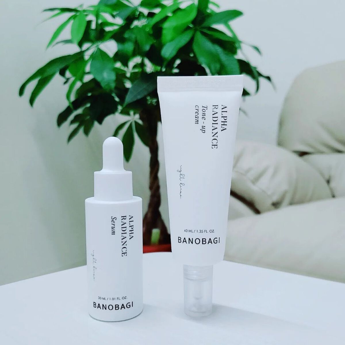 アルファラディアンスグローセラム/BANOBAGI/美容液を使ったクチコミ（1枚目）