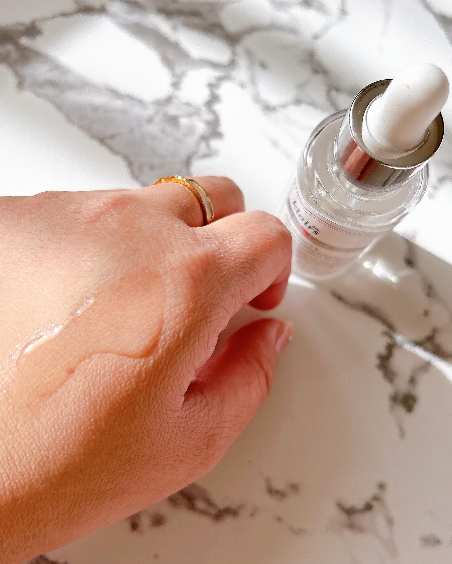 フレッシュリージュースドビタミンドロップ(35ml)/Klairs/美容液を使ったクチコミ（3枚目）