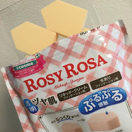 ジェリータッチスポンジ ハウス型/ロージーローザ/パフ・スポンジを使ったクチコミ(1枚目)