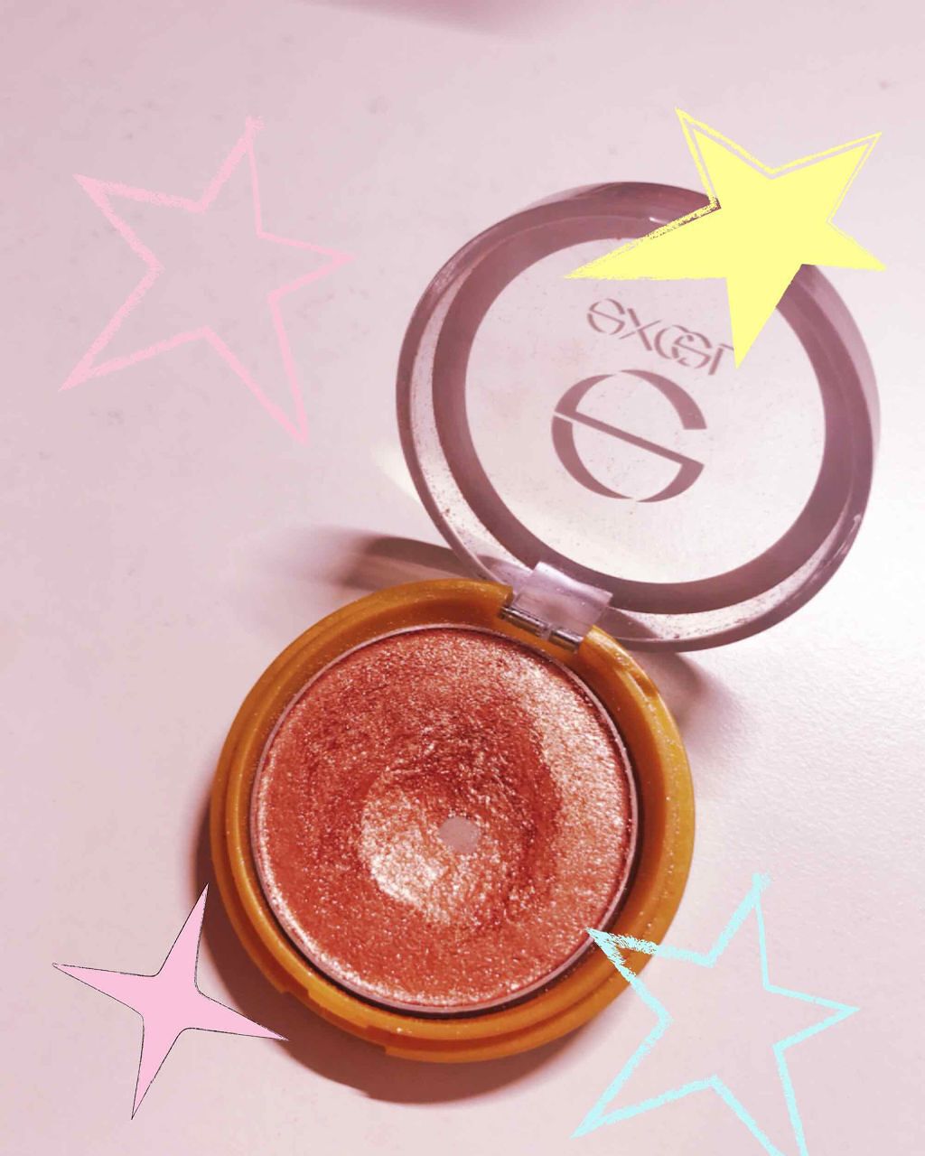 シャイニーシャドウ N SI01ブロンズゴールド/excel/単色アイシャドウを使ったクチコミ（1枚目）