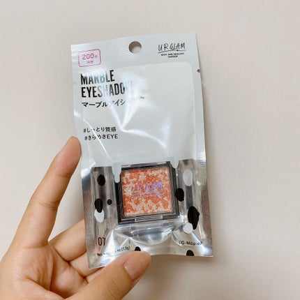 UR GLAM MARBLE EYESHADOW/U R GLAM/単色アイシャドウを使ったクチコミ(6枚目)