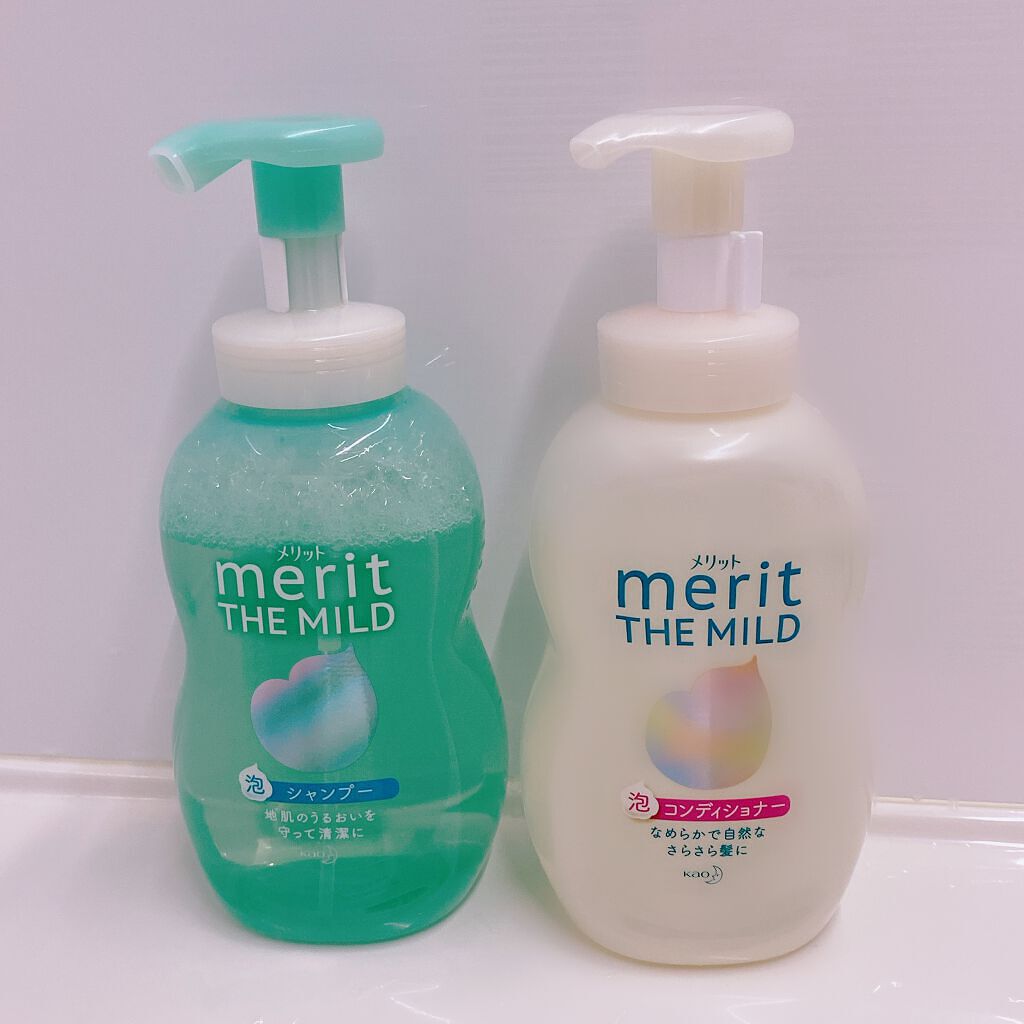 ザマイルド/メリット/市販シャンプーを使ったクチコミ(1枚目)