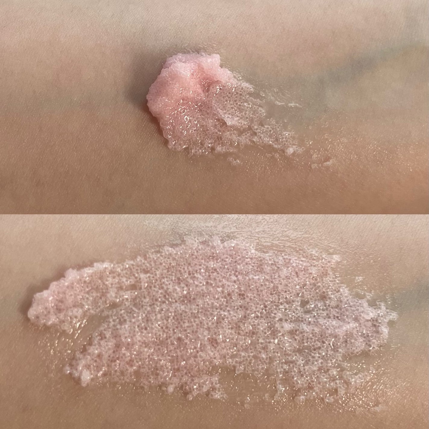 Q+Me スウィート ボム タラソ スクラブ/AGARISM/バスト・ヒップケアを使ったクチコミ(8枚目)