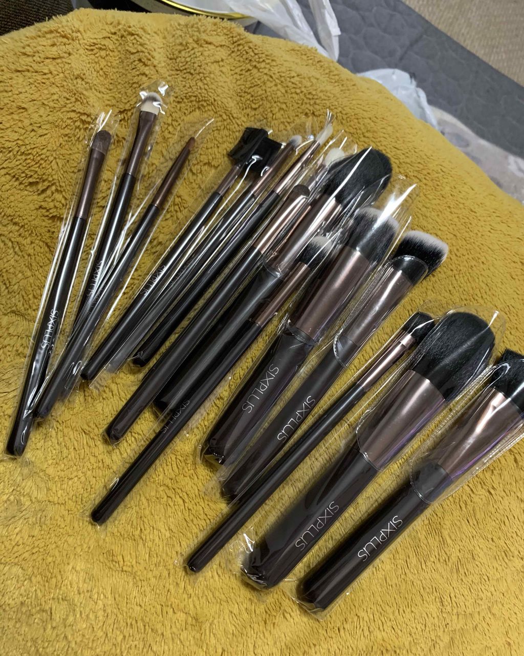 15本メイクブラシセット/SIXPLUS/メイクブラシを使ったクチコミ(3枚目)