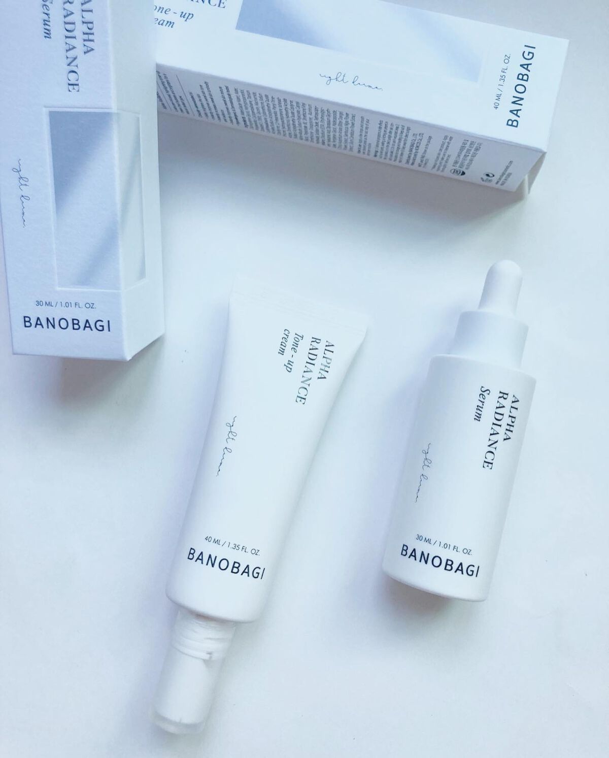 アルファラディアンスグローセラム/BANOBAGI/美容液を使ったクチコミ(1枚目)