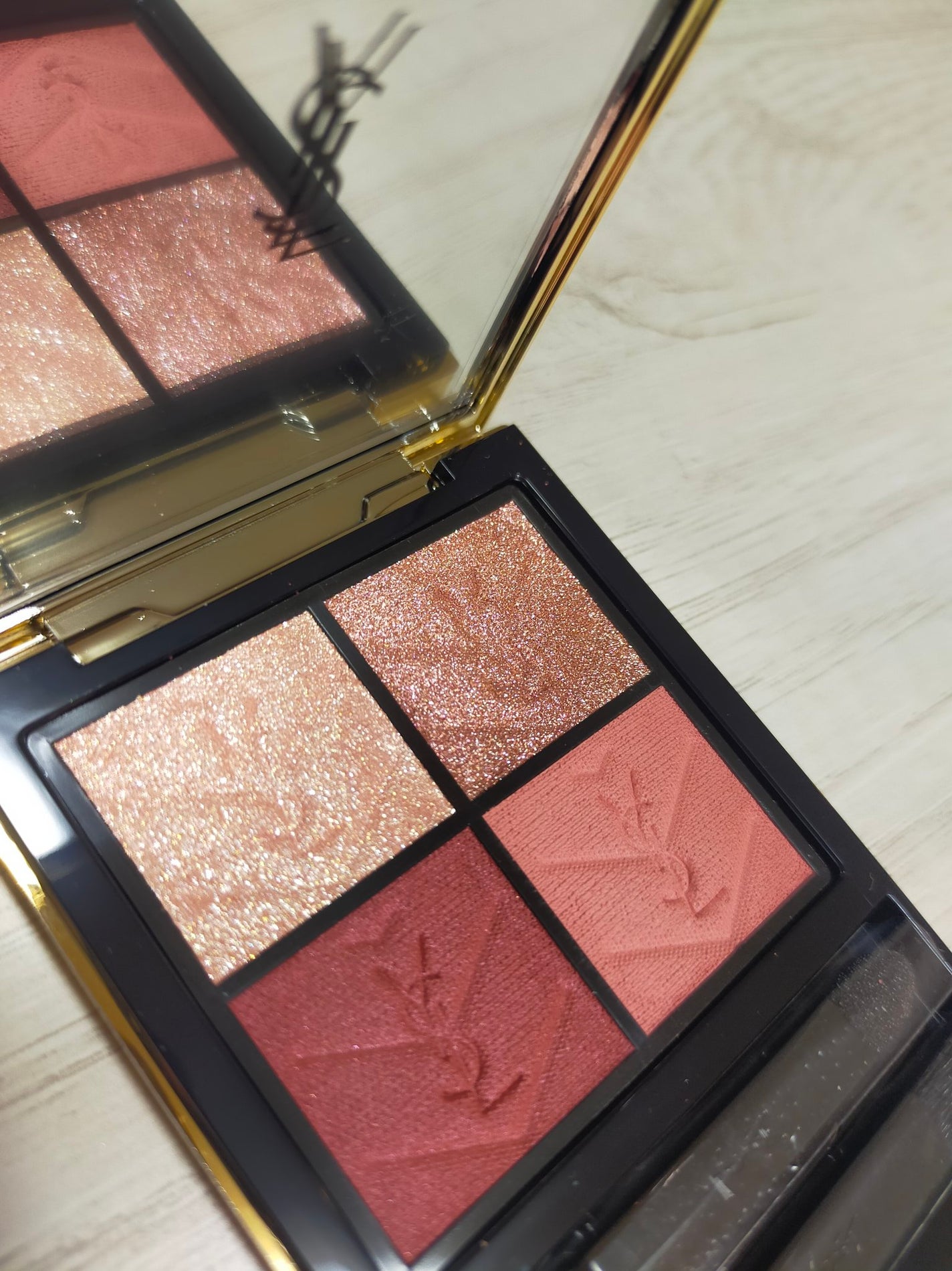 クチュール ミニ クラッチ/YVES SAINT LAURENT BEAUTE/アイシャドウパレットを使ったクチコミ(2枚目)