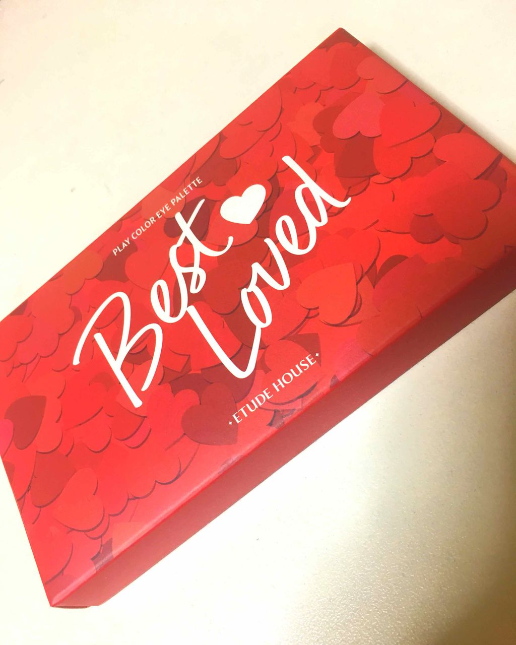 プレイカラーアイパレット ベストラブ/ETUDE/アイシャドウパレットを使ったクチコミ(1枚目)