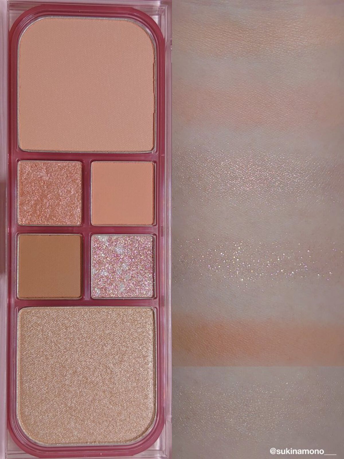 ヴィーガンフェイスオールパレット/AMUSE/アイシャドウパレットを使ったクチコミ（2枚目）