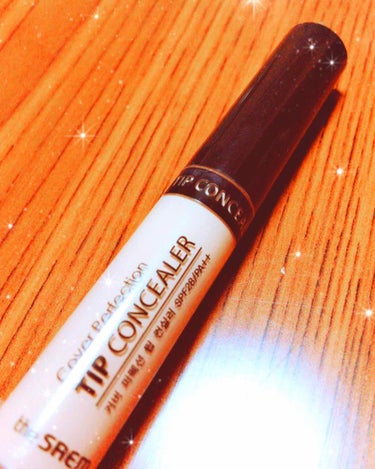 
◎the SAEM TIP CONCEALER 01

大人気のコンシーラーですよね！

くまがひどくて、どのコンシーラーが良いのか探している時にあるyoutuberの方が紹介しているのをみて買ったの