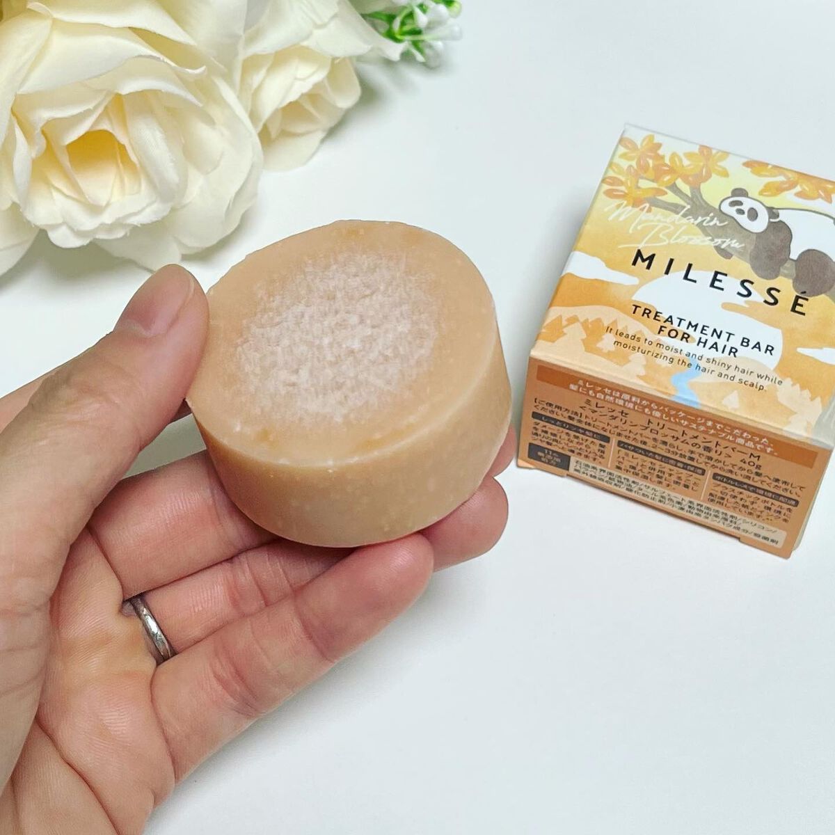 るりこ on LIPS 「\美容成分たっぷり/MILESSE黒ツヤ髪セットSDGs、環境..」(5枚目)