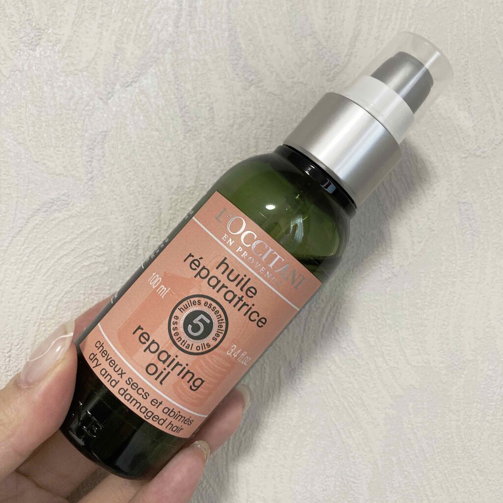 ファイブハーブス リペアリングヘアオイル/L'OCCITANE/ヘアオイルを使ったクチコミ(1枚目)