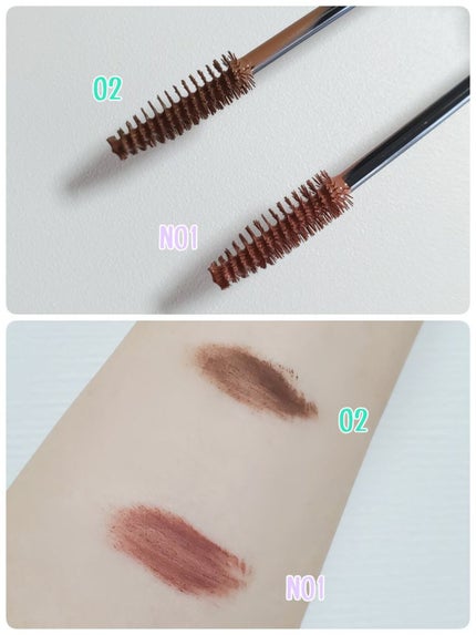 スマートミニアイブロウカラー/キャンメイク/眉マスカラを使ったクチコミ(2枚目)