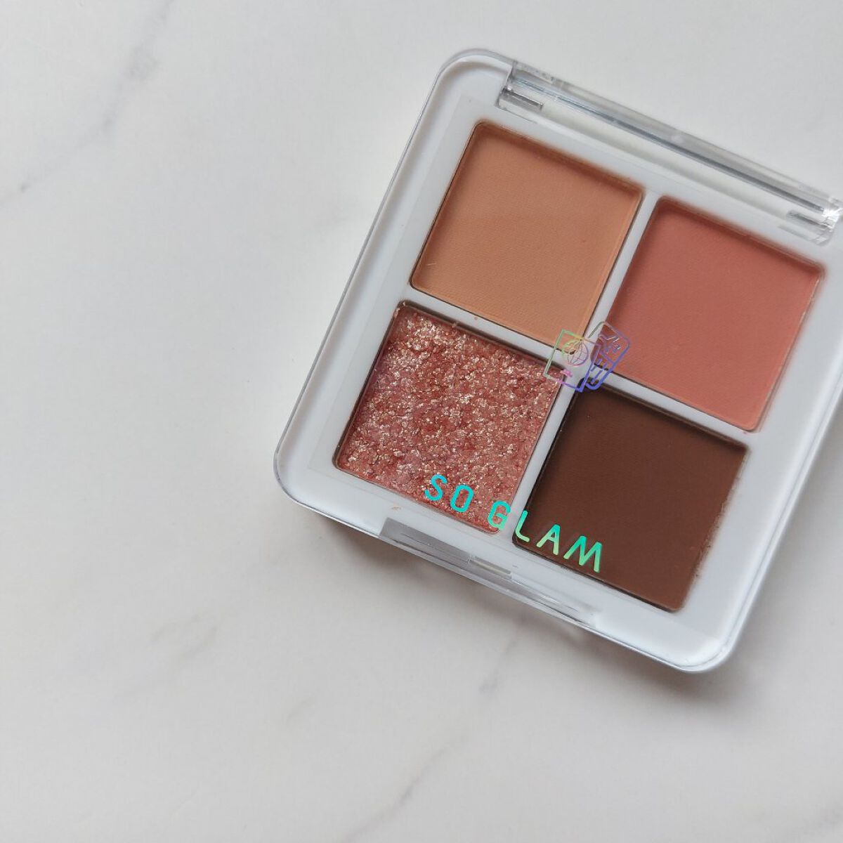 プチポケットアイシャドウパレット/SO GLAM/アイシャドウパレットを使ったクチコミ（1枚目）
