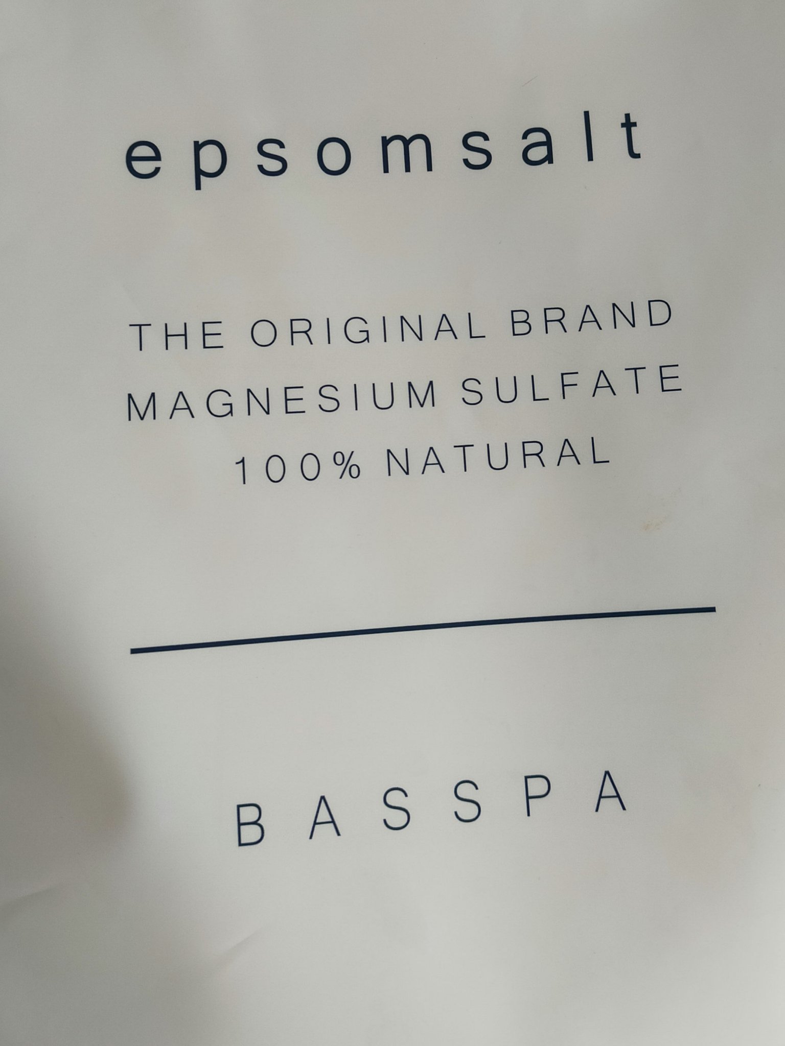 BASSPA エプソムソルト 無香料/BASSPA/無機塩系入浴剤を使ったクチコミ（3枚目）
