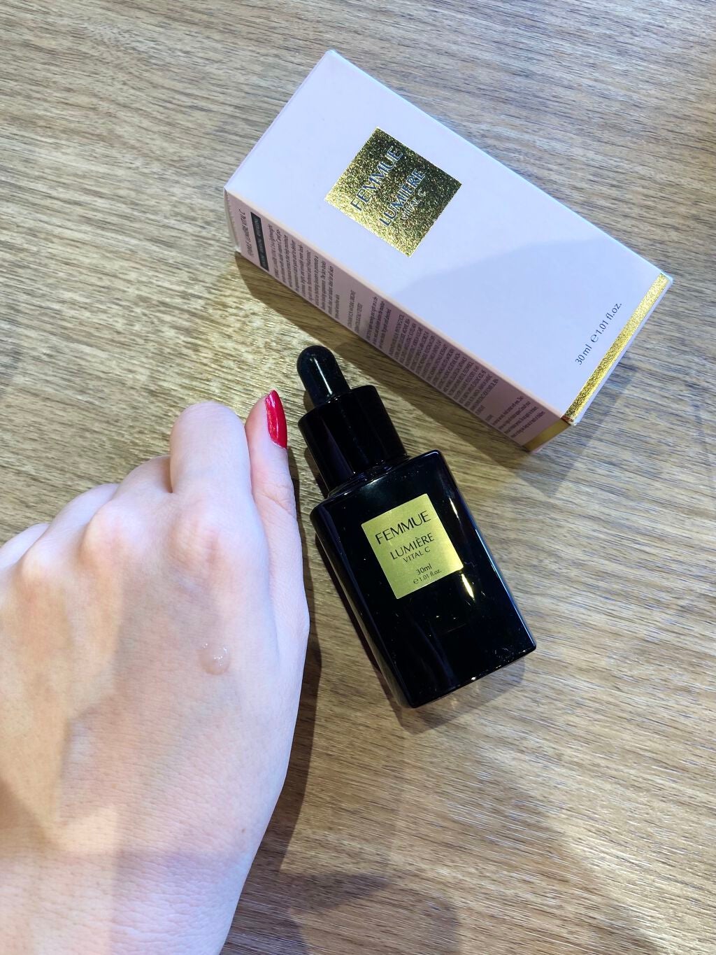 ã«ããšãŒã« ãŽã¡ã€ã¿ã«C/FEMMUE/ããŒã¹ã¿ãŒã»å°å
¥æ¶²ã䜿ã£ãã¯ãã³ãïŒ2æç®ïŒ