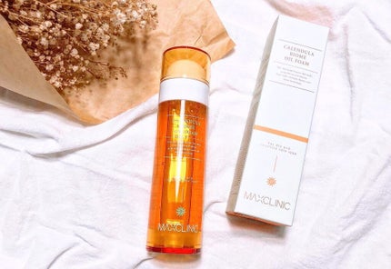 カレンデュラ バイオーム オイルフォーム/MAXCLINIC/オイルクレンジングを使ったクチコミ(1枚目)