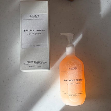 スカールホルトスプリングハンドウォッシュ/KLALYKKE/ハンドソープを使ったクチコミ(3枚目)