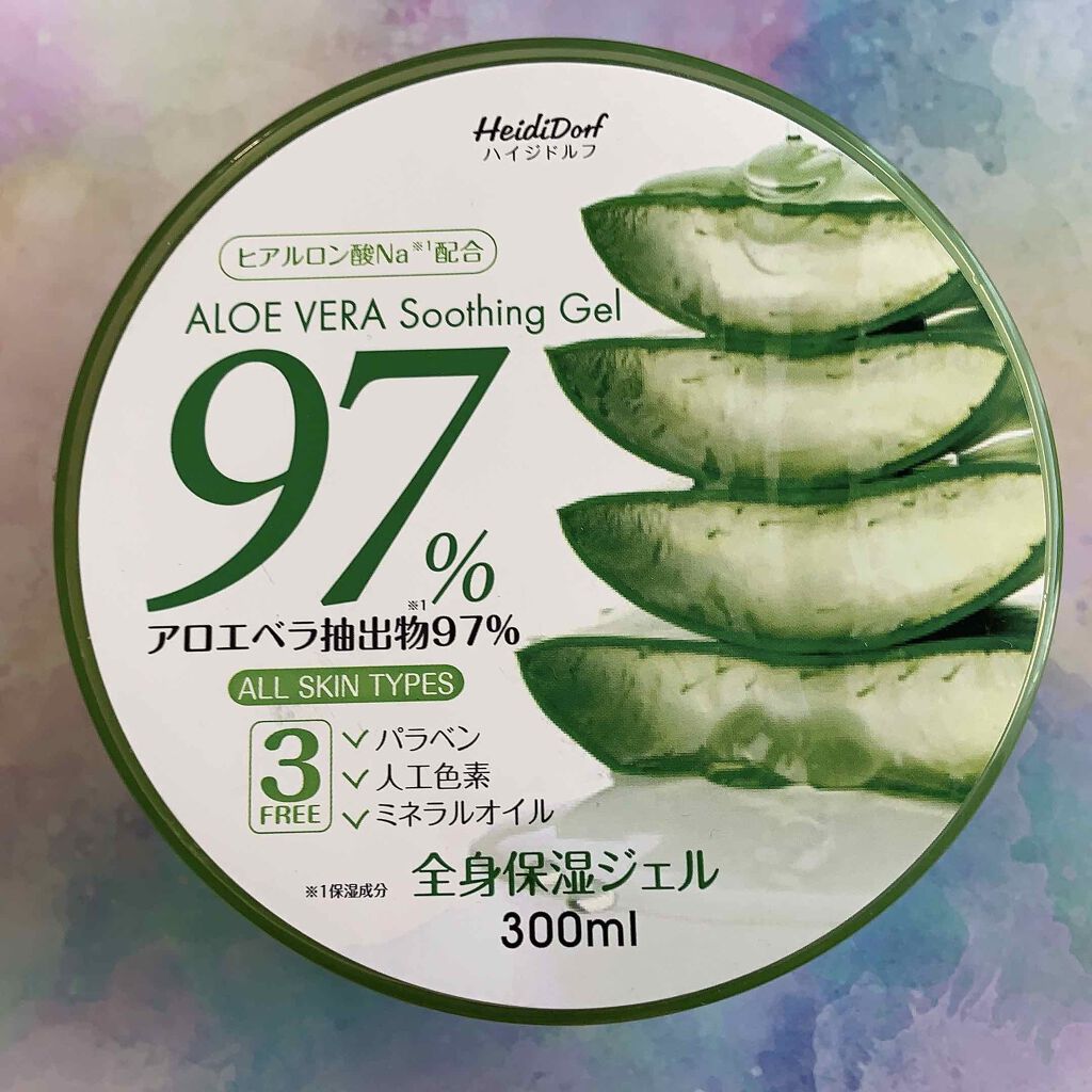 ハイジドルフジェル アロエ/ハイジドルフ/ボディローションを使ったクチコミ(1枚目)
