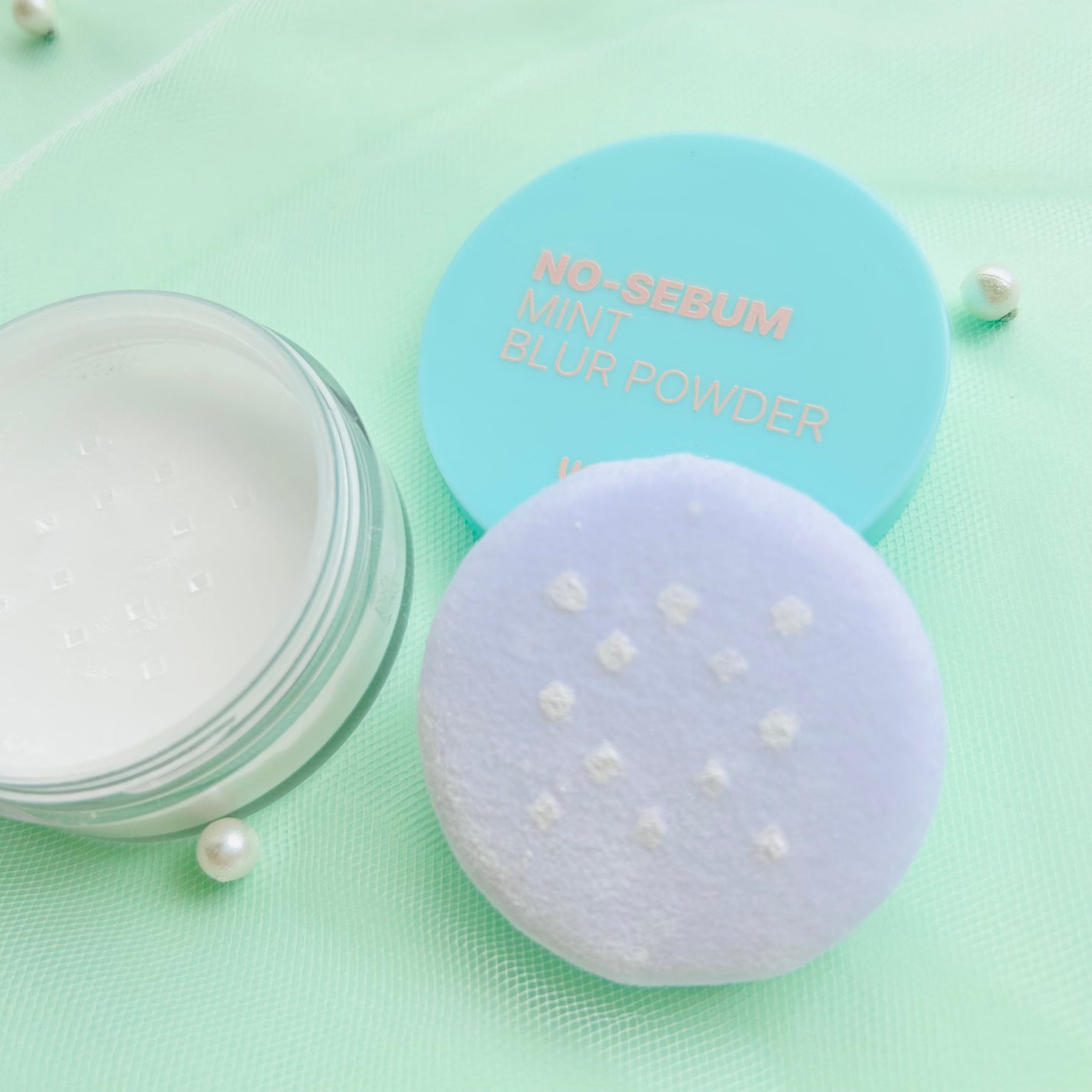 ノーセバムミントブラーパウダー /Vertty/ルースパウダーを使ったクチコミ(4枚目)