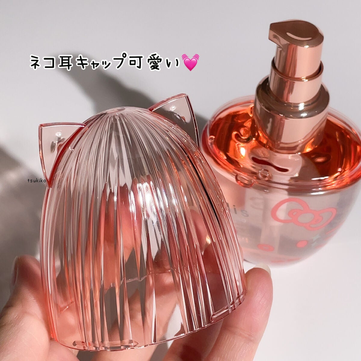 ウルリス ピンクネコ ウォーターコンク スリーク ヘアオイル/ululis/ヘアオイルを使ったクチコミ(5枚目)