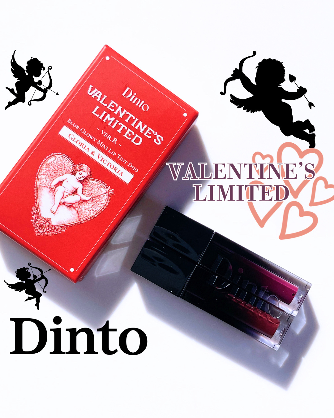 ブラーグロイリップティント/Dinto/リップティントを使ったクチコミ（1枚目）